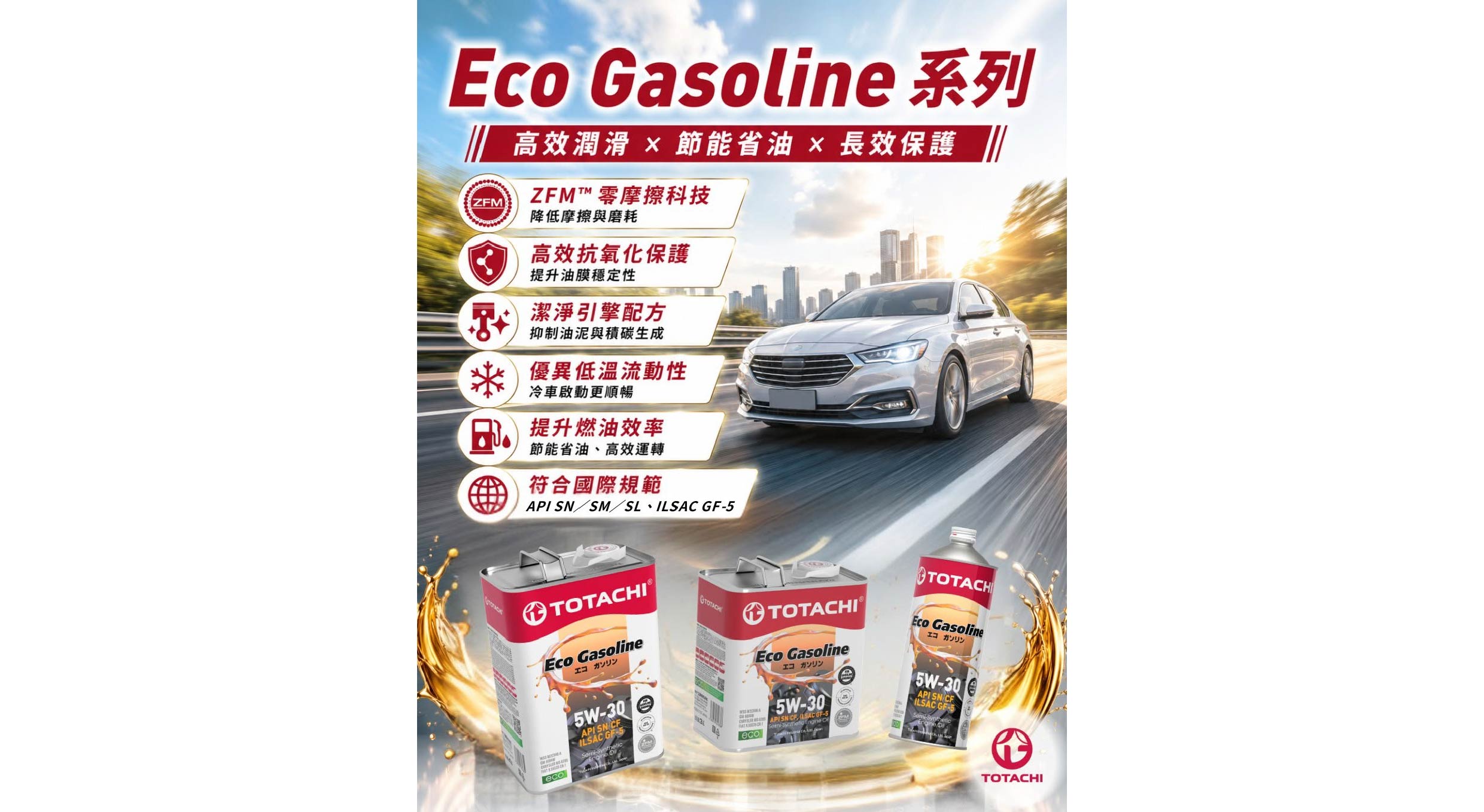 每天通勤、長途旅行或頻繁走走停停 都會讓引擎承受不同程度的磨損