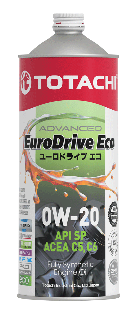 EURODRIVE ECO 0W-20 1公升